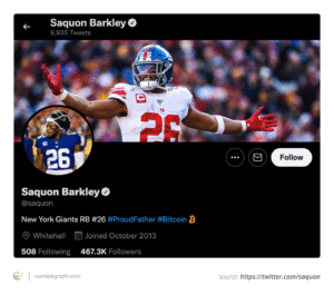 7 بازیکن NFL که کریپتو را انتخاب کرده‌اند