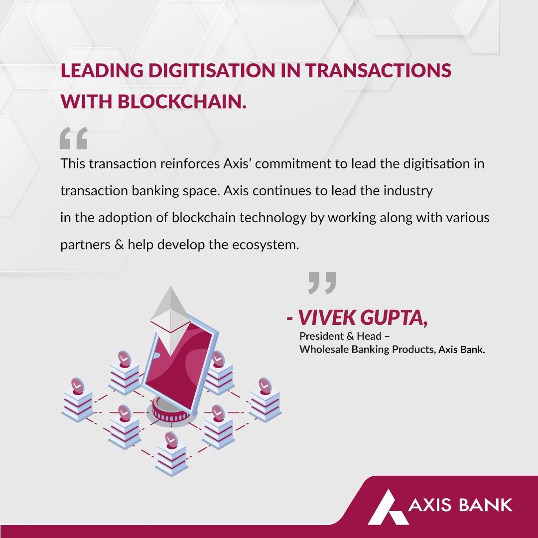 پوستر Axis Bank برای استفاده از SLDE