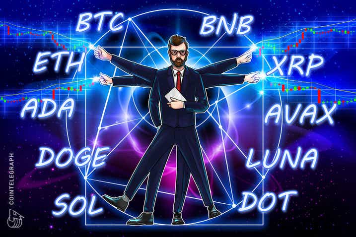 تحلیل تکنیکال : BTC – ETH – BNB – XRP – ADA – SOL – AVAX – LUNA – DOGE – DOT