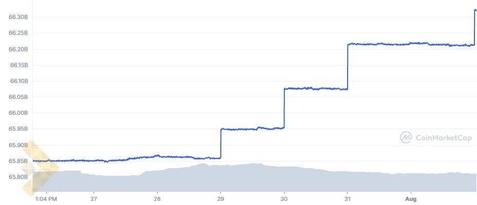 سهم بازار تتر