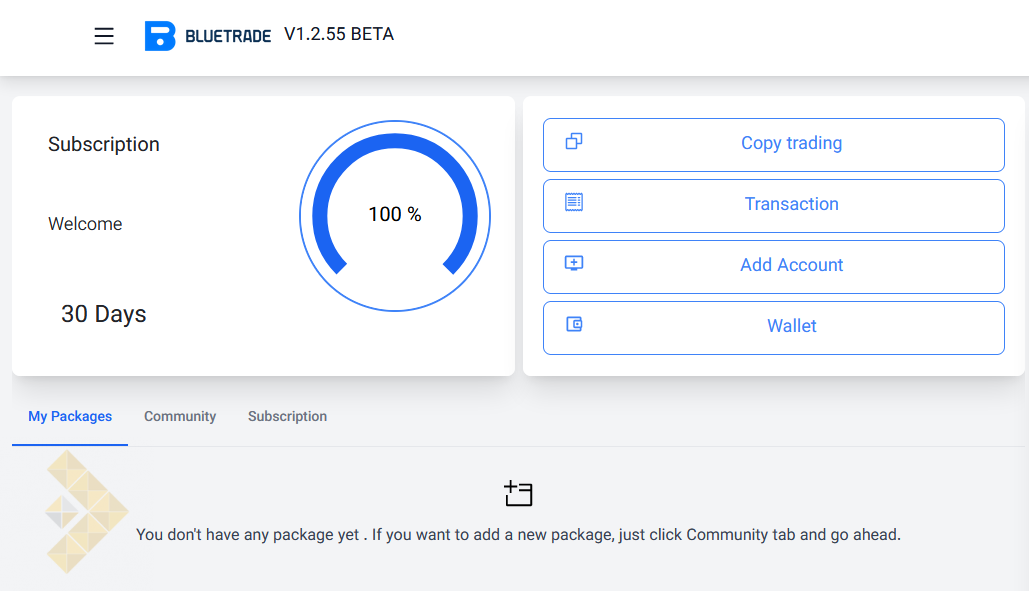 اتصال حساب بلوترید به بایننس در سیستم کپی ترید