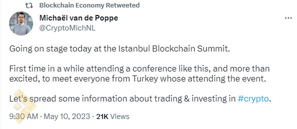 گزارش لحظه به لحظه رویداد بلاکچین اکونومی استانبول 2023