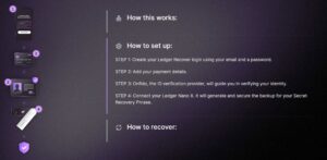 Ledger سرویس عبارت بازیابی جدید خود را اینگونه توصیف میکند