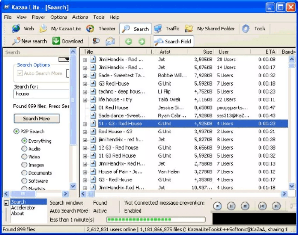 نرم افزار Kazaa