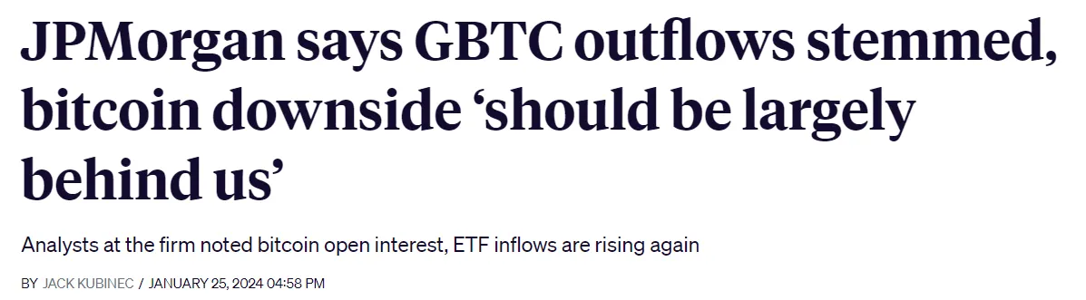 تیتر خبر JP Morgan