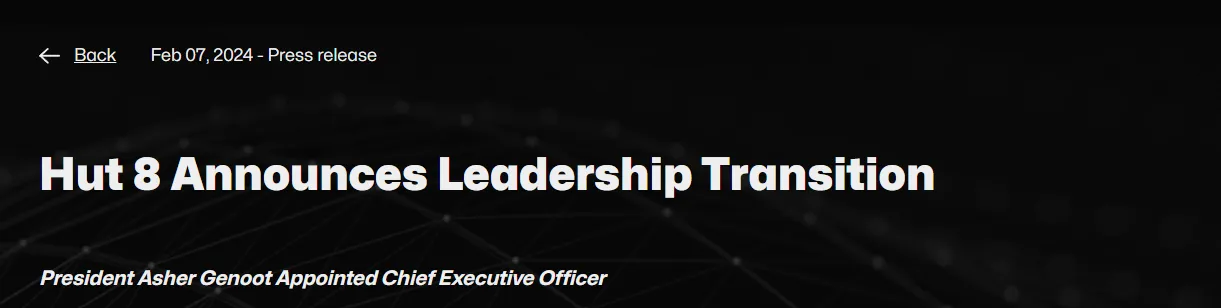 تیتر خبر Hut 8